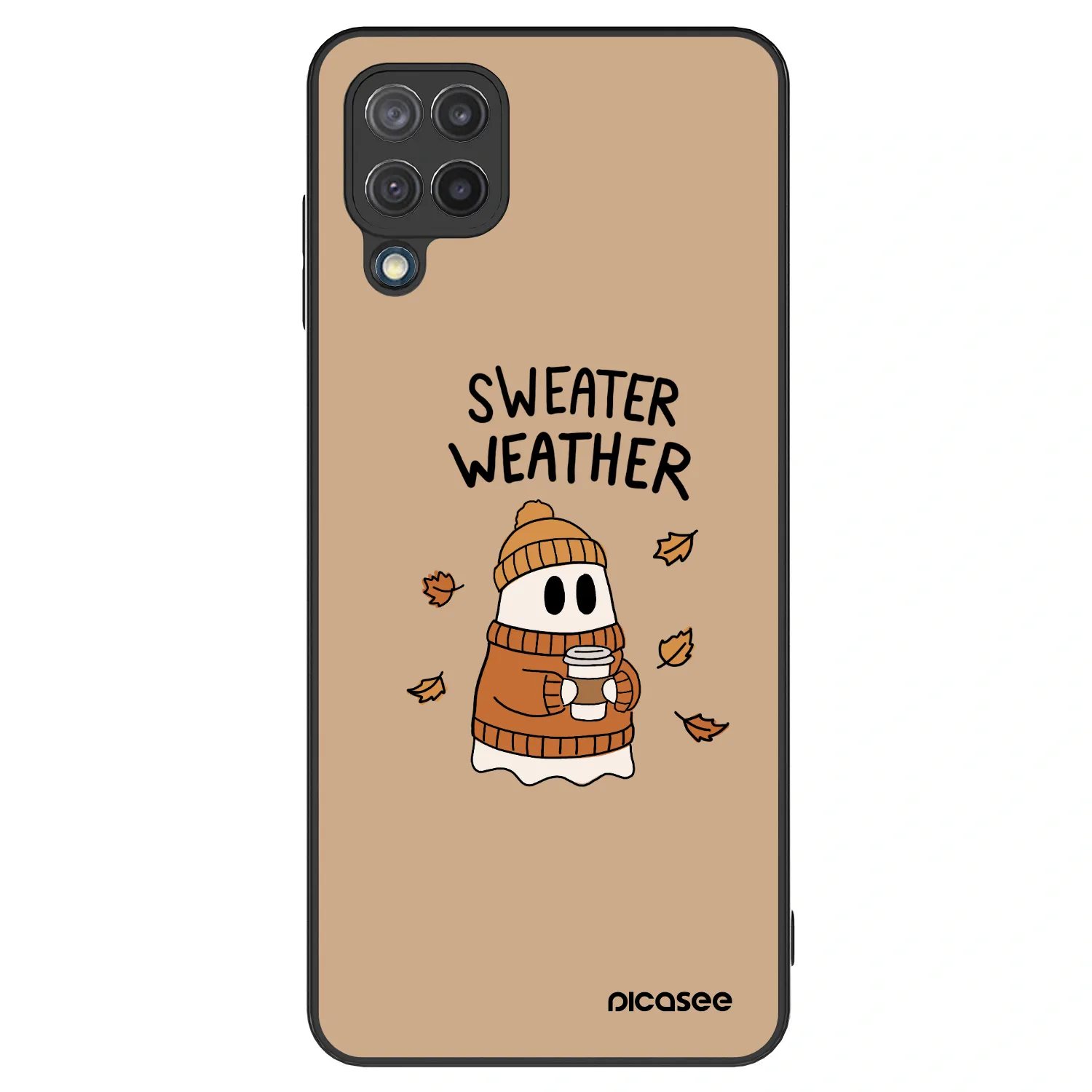 Picasee ULTIMATE CASE für Samsung Galaxy M12 M127F - Sweater ghost