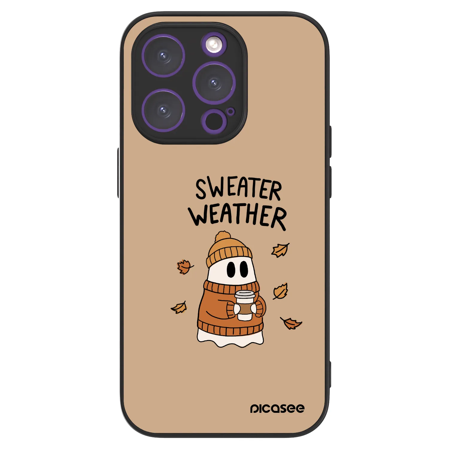 Picasee ULTIMATE CASE MagSafe für Apple iPhone 14 Pro - Sweater ghost