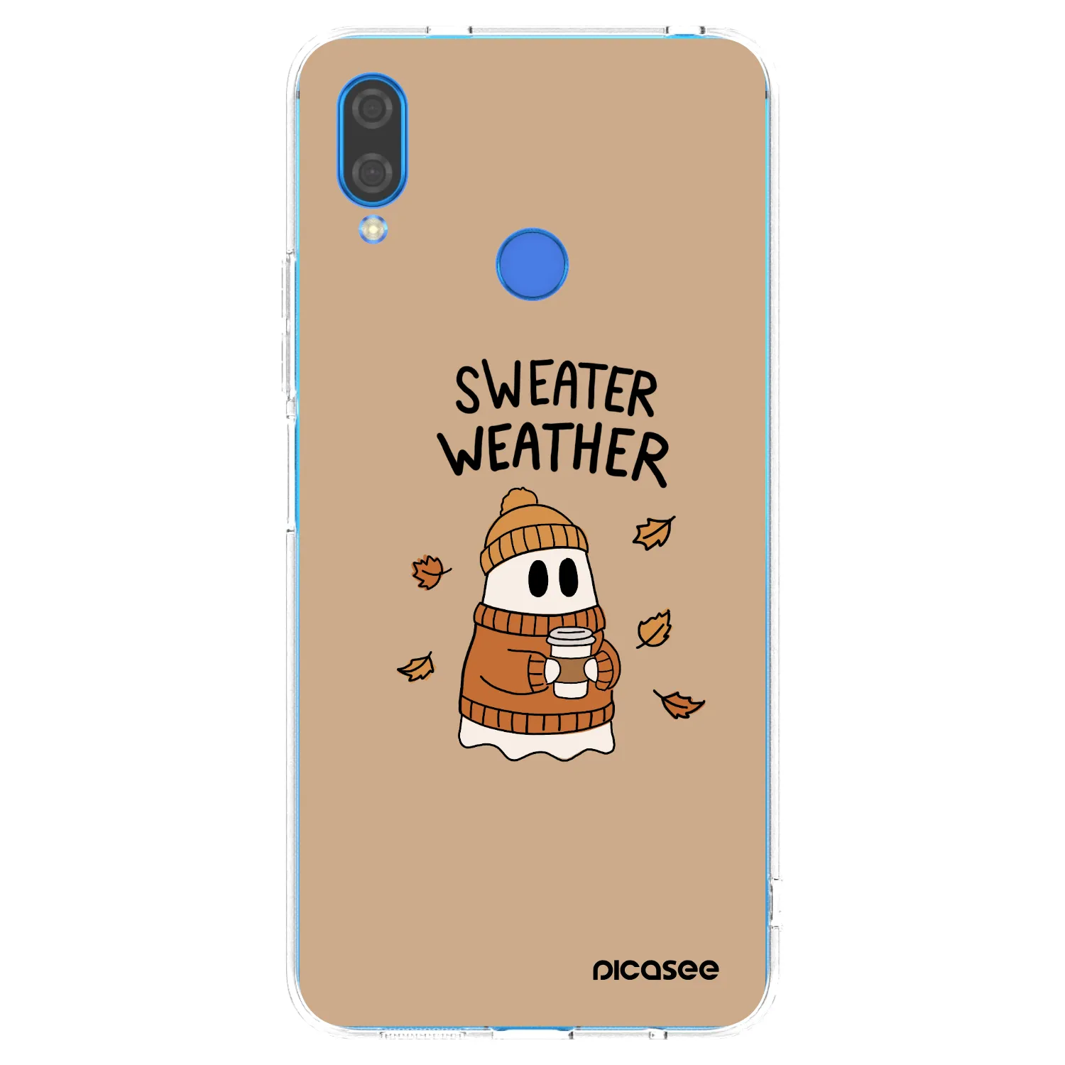 Picasee Huawei Nova 3i Hülle - Transparentes Silikon - Sweater ghost