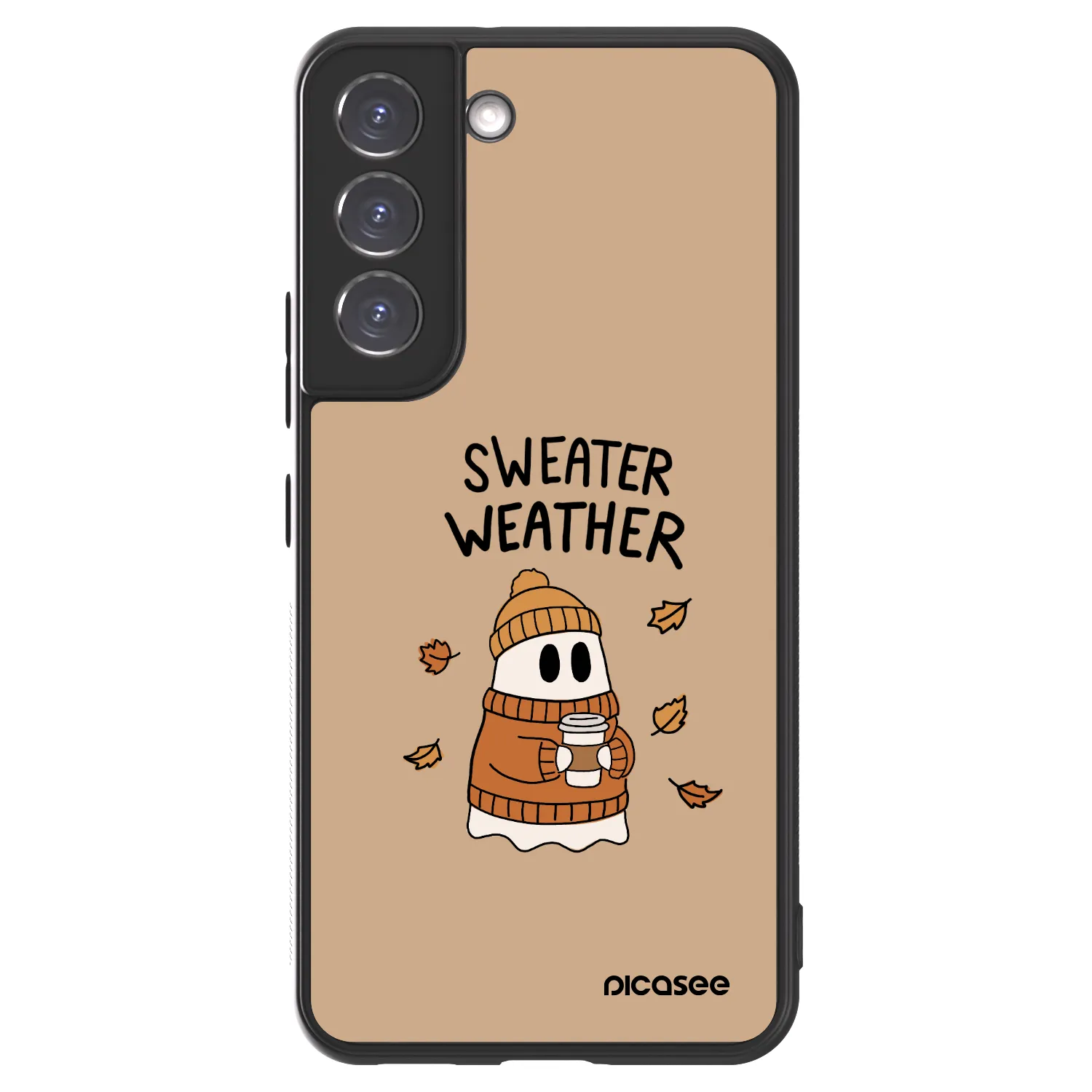 Picasee ULTIMATE CASE PowerShare für Samsung Galaxy S22 5G - Sweater ghost