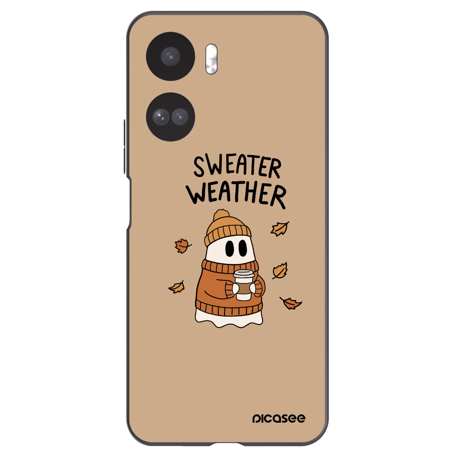 Picasee Honor 90 Lite 5G Hülle - Schwarzes Silikon - Sweater ghost