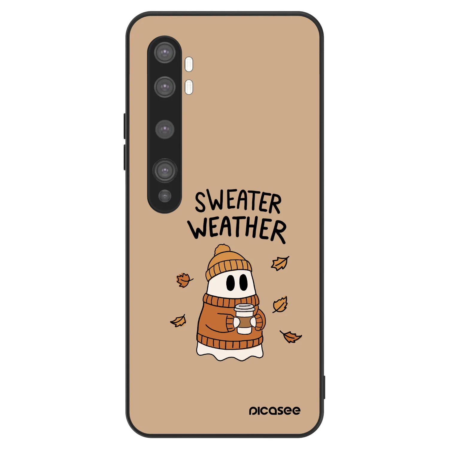 Picasee ULTIMATE CASE für Xiaomi Mi Note 10 (Pro) - Sweater ghost