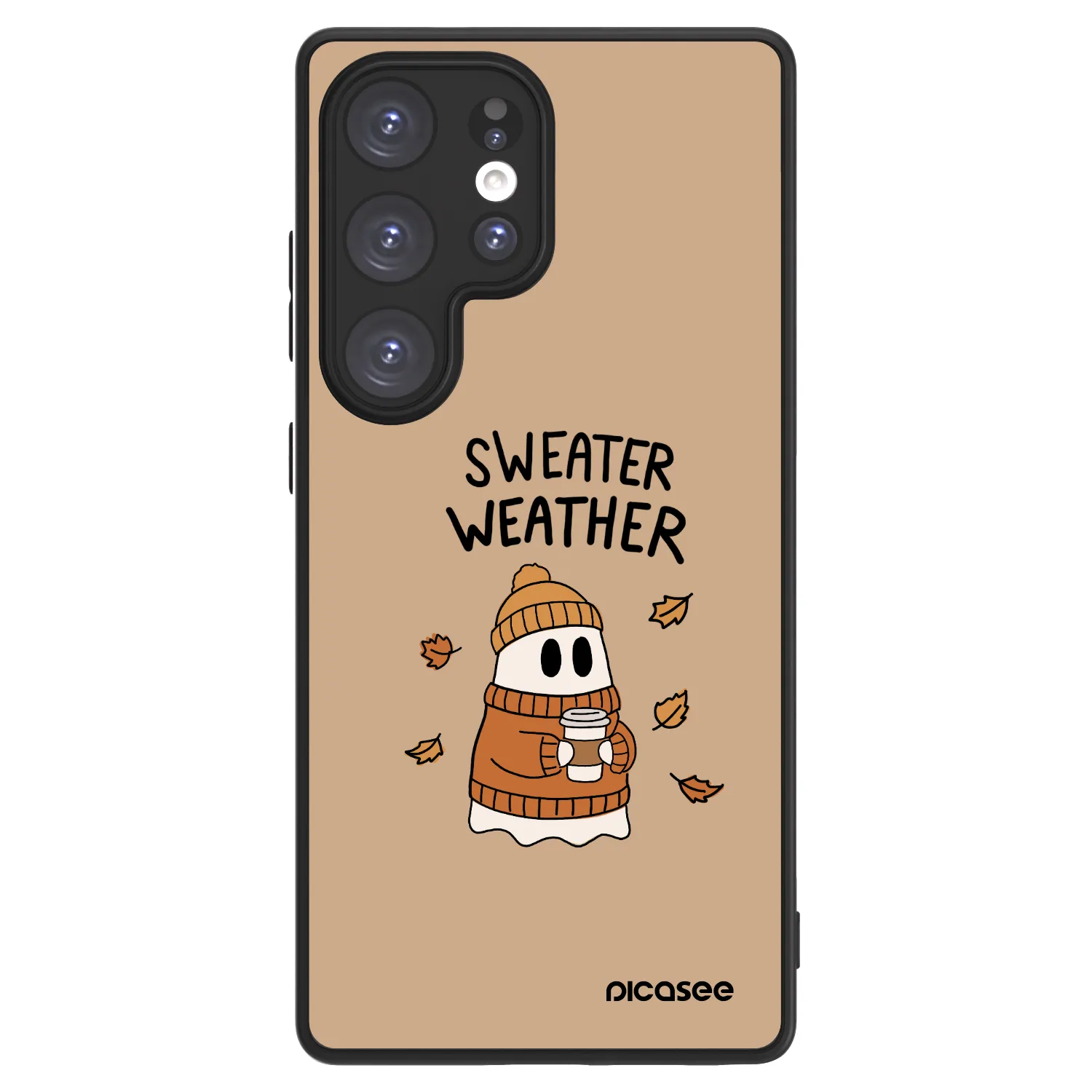 Picasee ULTIMATE CASE PowerShare für Samsung Galaxy S25 Ultra 5G - Sweater ghost