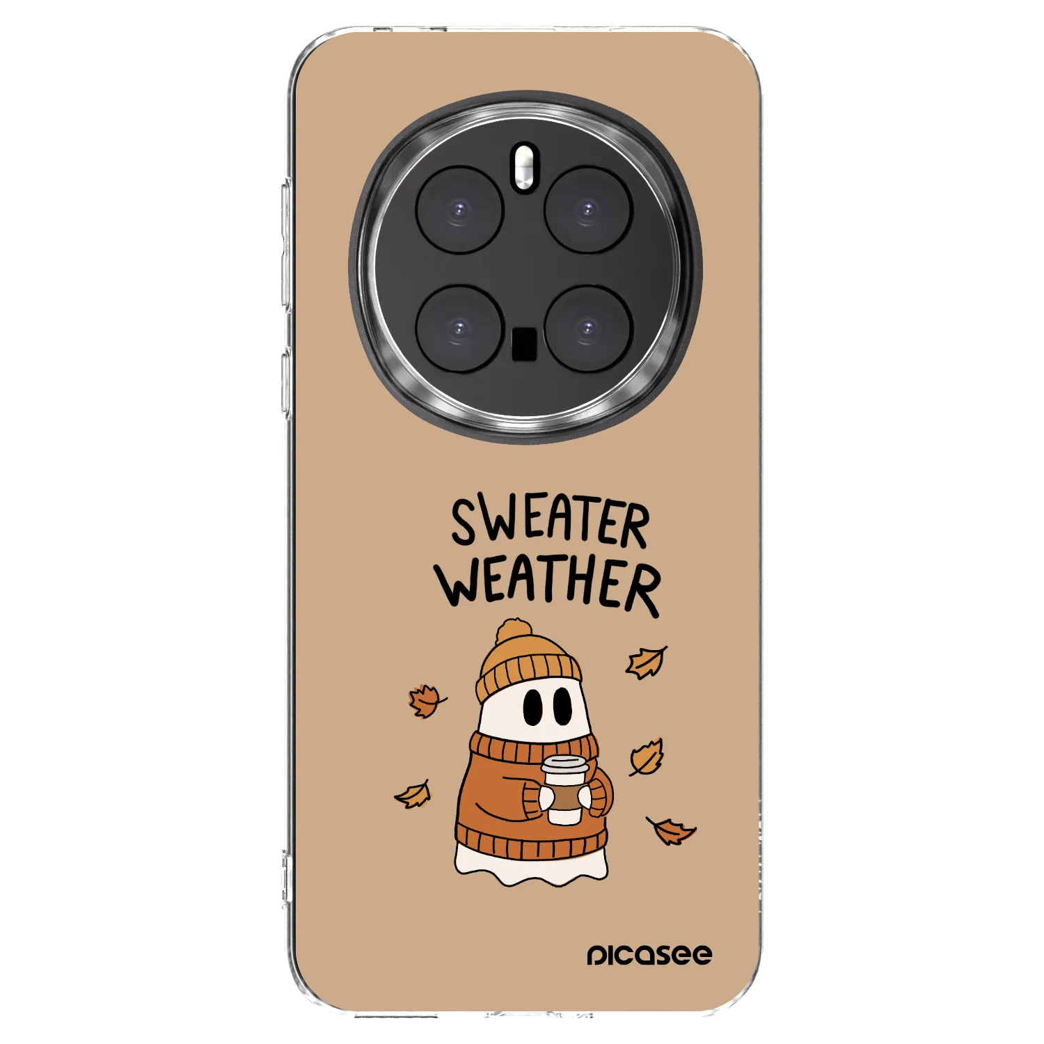 Picasee Honor Magic7 Pro 5G Hülle - Transparentes Silikon - Sweater ghost