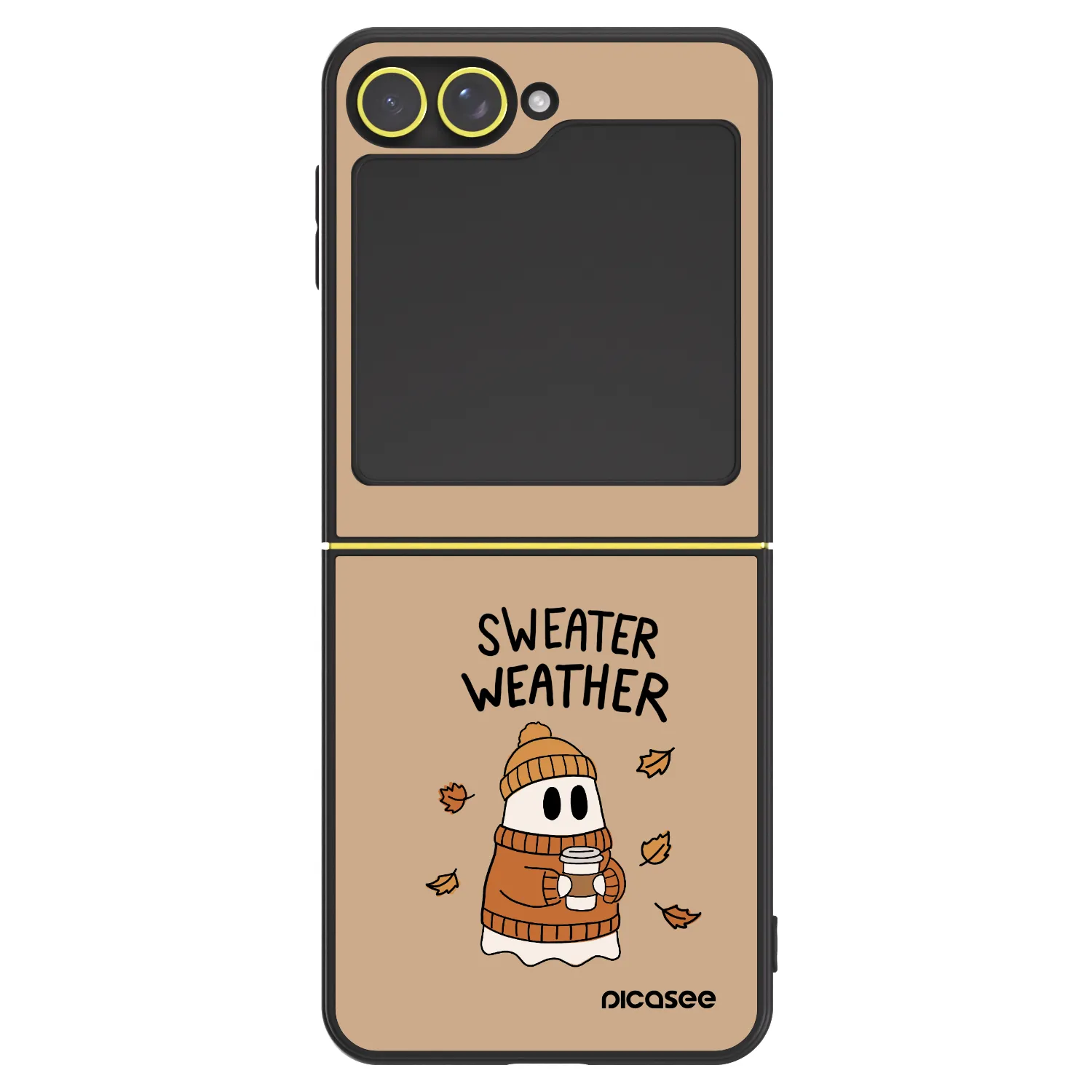Picasee ULTIMATE CASE für Samsung Galaxy Z Flip5 5G - Sweater ghost