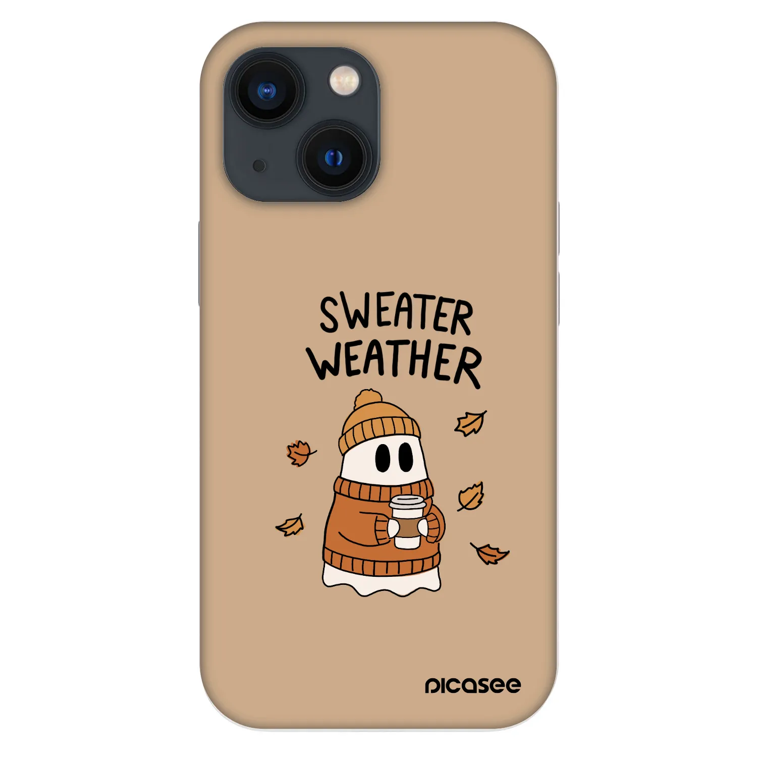 Picasee Fashion Case für Apple iPhone 13 mini - Sweater ghost