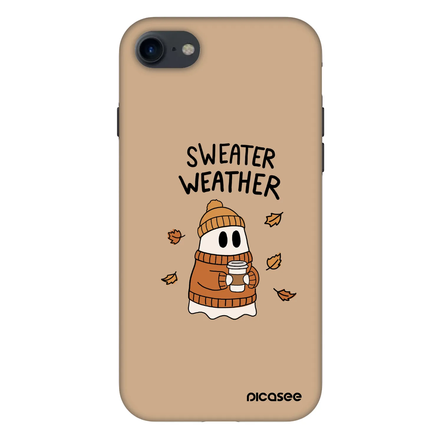 Picasee Fashion Case für Apple iPhone 7 - Sweater ghost