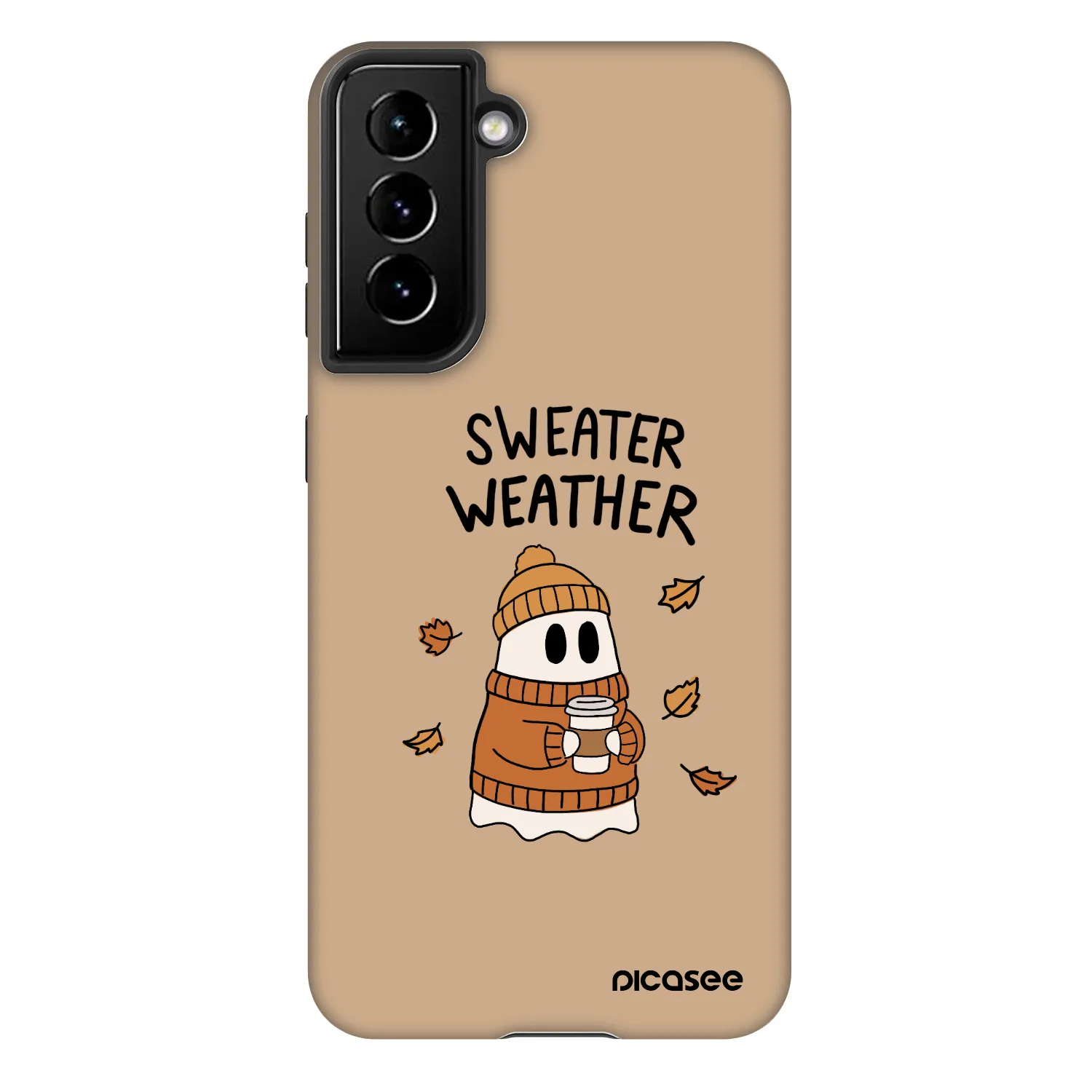Picasee Fashion Case für Samsung Galaxy S22 5G - Sweater ghost