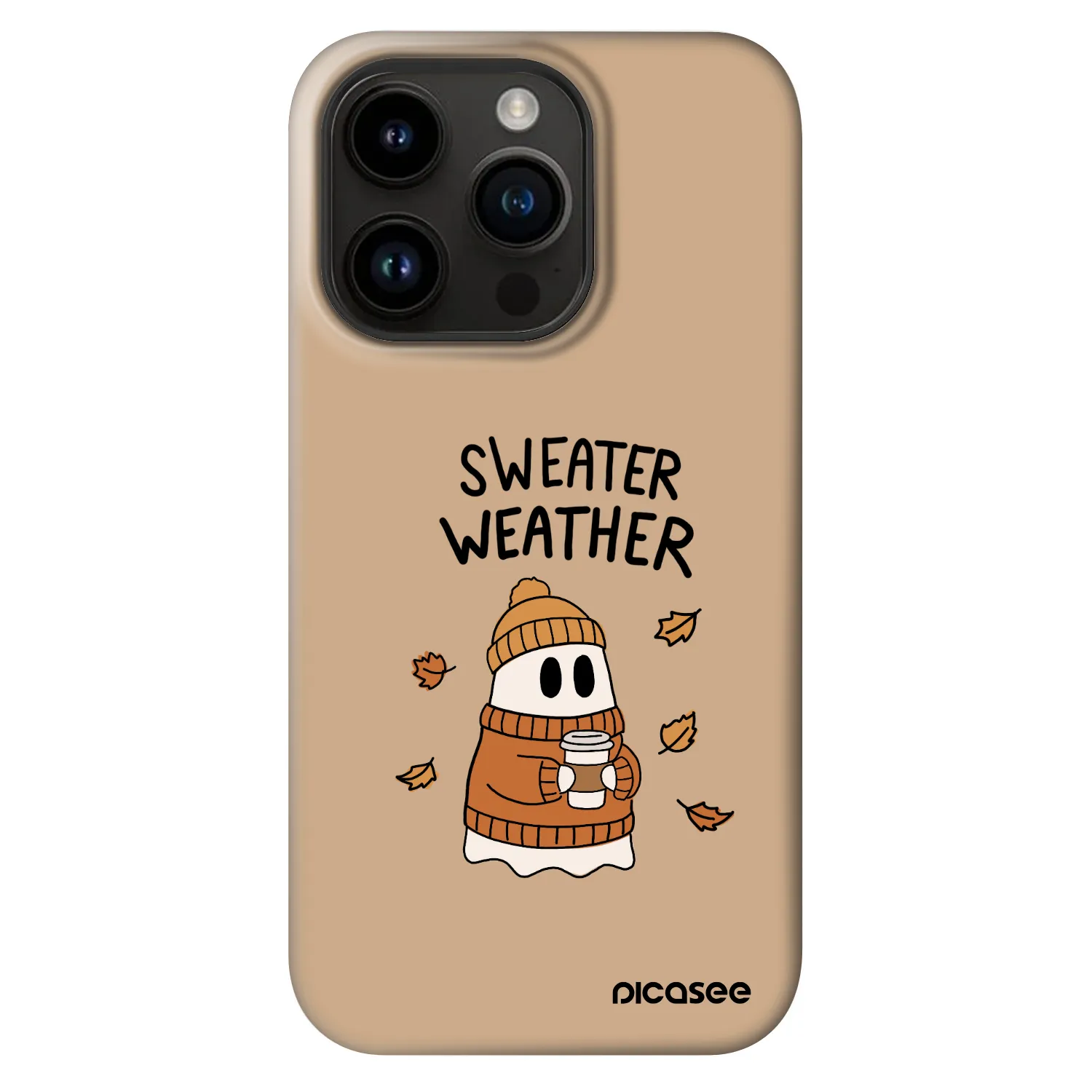 Picasee Fashion Case MagSafe für Apple iPhone 14 Pro - Sweater ghost