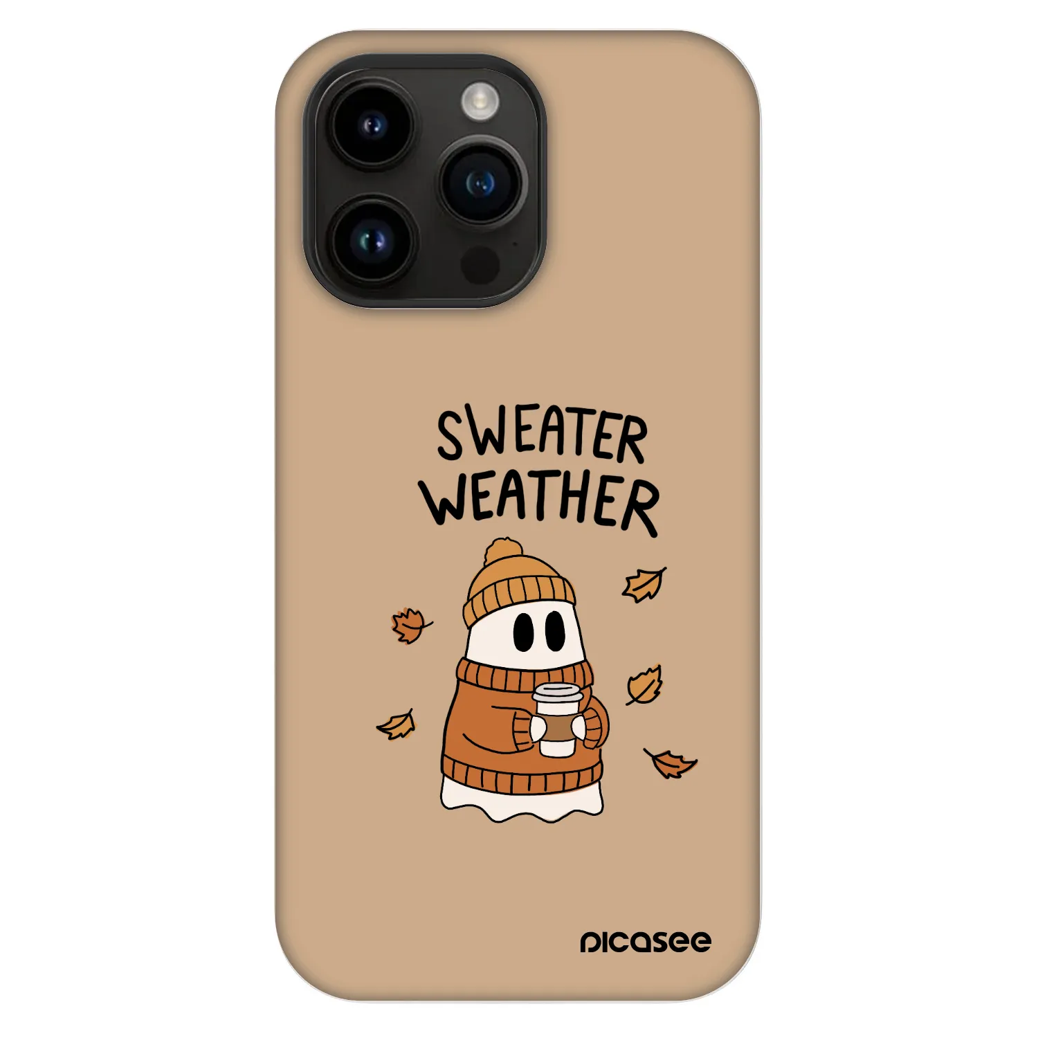 Picasee Fashion Case MagSafe für Apple iPhone 14 Pro Max - Sweater ghost