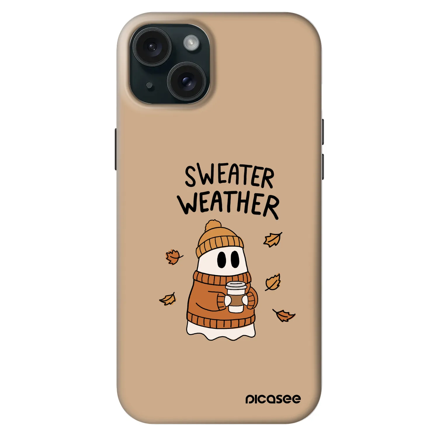 Picasee Fashion Case MagSafe für Apple iPhone 15 Plus - Sweater ghost