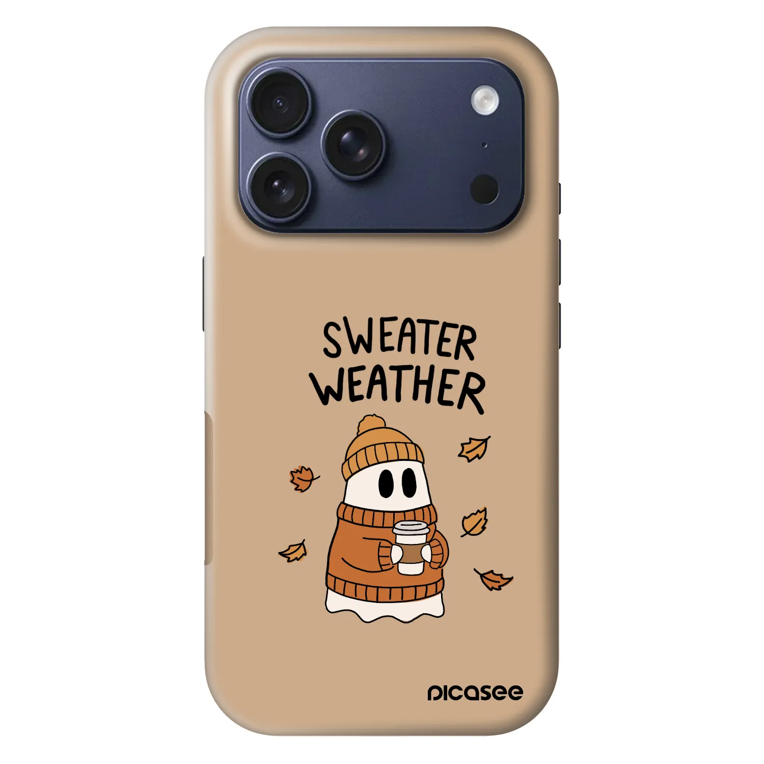 Picasee Fashion Case MagSafe für Apple iPhone 17 Pro - Sweater ghost