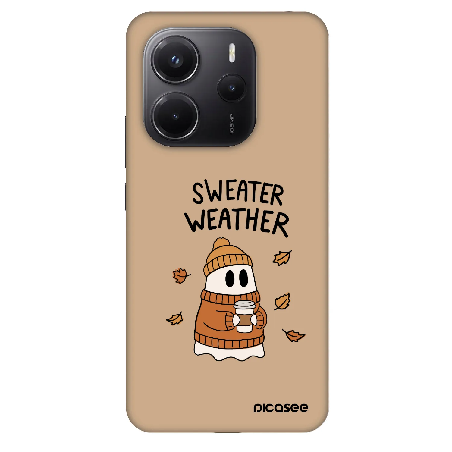Picasee Fashion Case für Xiaomi Redmi Note 14 4G - Sweater ghost