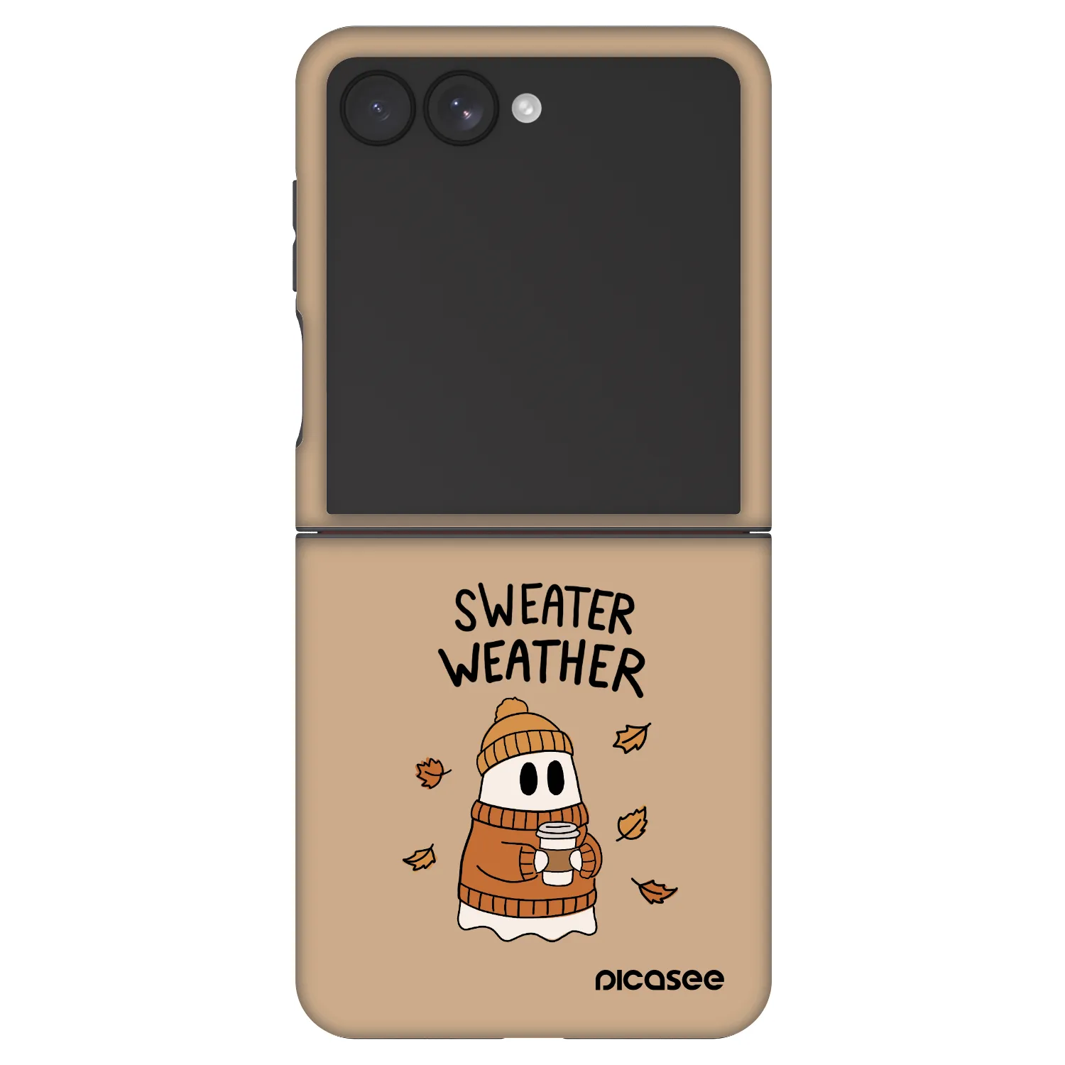 Picasee Fashion Case für Samsung Galaxy Z Flip7 5G - Sweater ghost