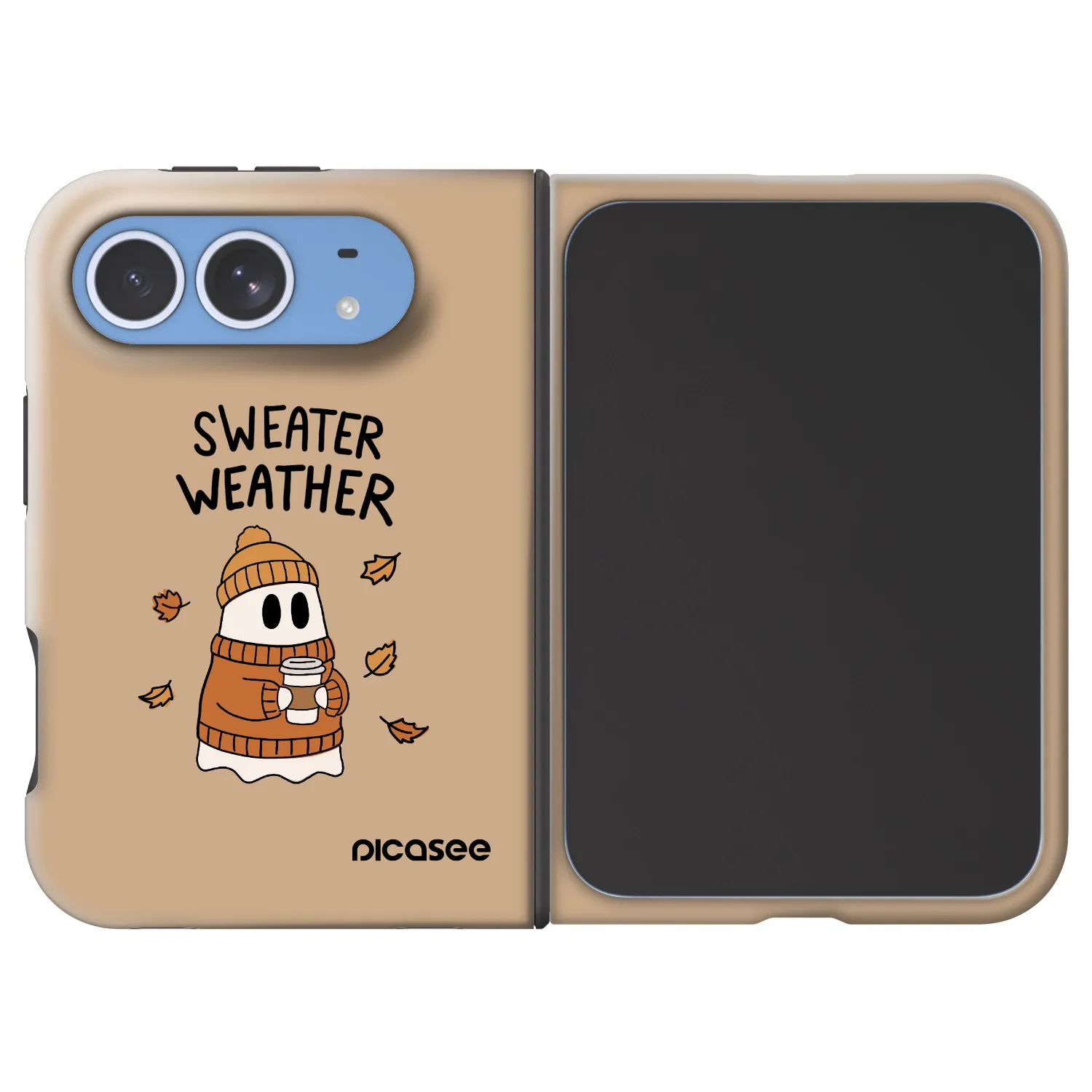 Picasee Fashion Case MagSafe für Apple iPhone Duo - Sweater ghost