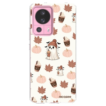 Picasee Xiaomi 13 Lite Hülle - Transparentes Silikon - Pumpkin spice