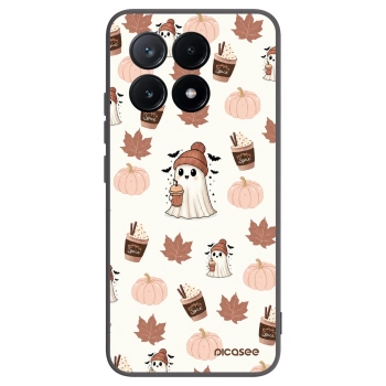 Picasee Xiaomi Poco X6 Pro Hülle - Schwarzes Silikon - Pumpkin spice