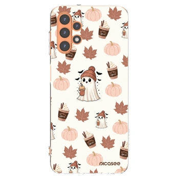 Picasee Samsung Galaxy A13 5G Hülle - Transparentes Silikon - Pumpkin spice