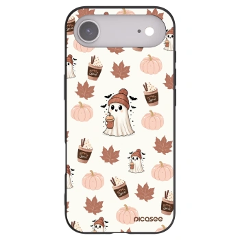 Picasee Apple iPhone Air Hülle - Schwarzes Silikon - Pumpkin spice