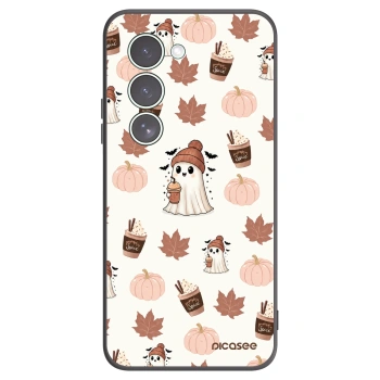 Picasee Xiaomi Redmi 15 5G Hülle - Schwarzes Silikon - Pumpkin spice