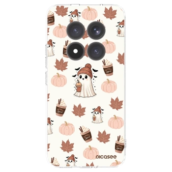 Picasee Xiaomi Redmi Note 15 Pro+ Hülle - Transparentes Silikon - Pumpkin spice