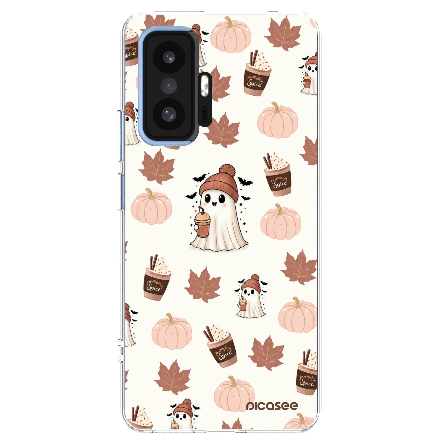 Picasee Xiaomi 11T Pro Hülle - Transparentes Silikon - Pumpkin spice