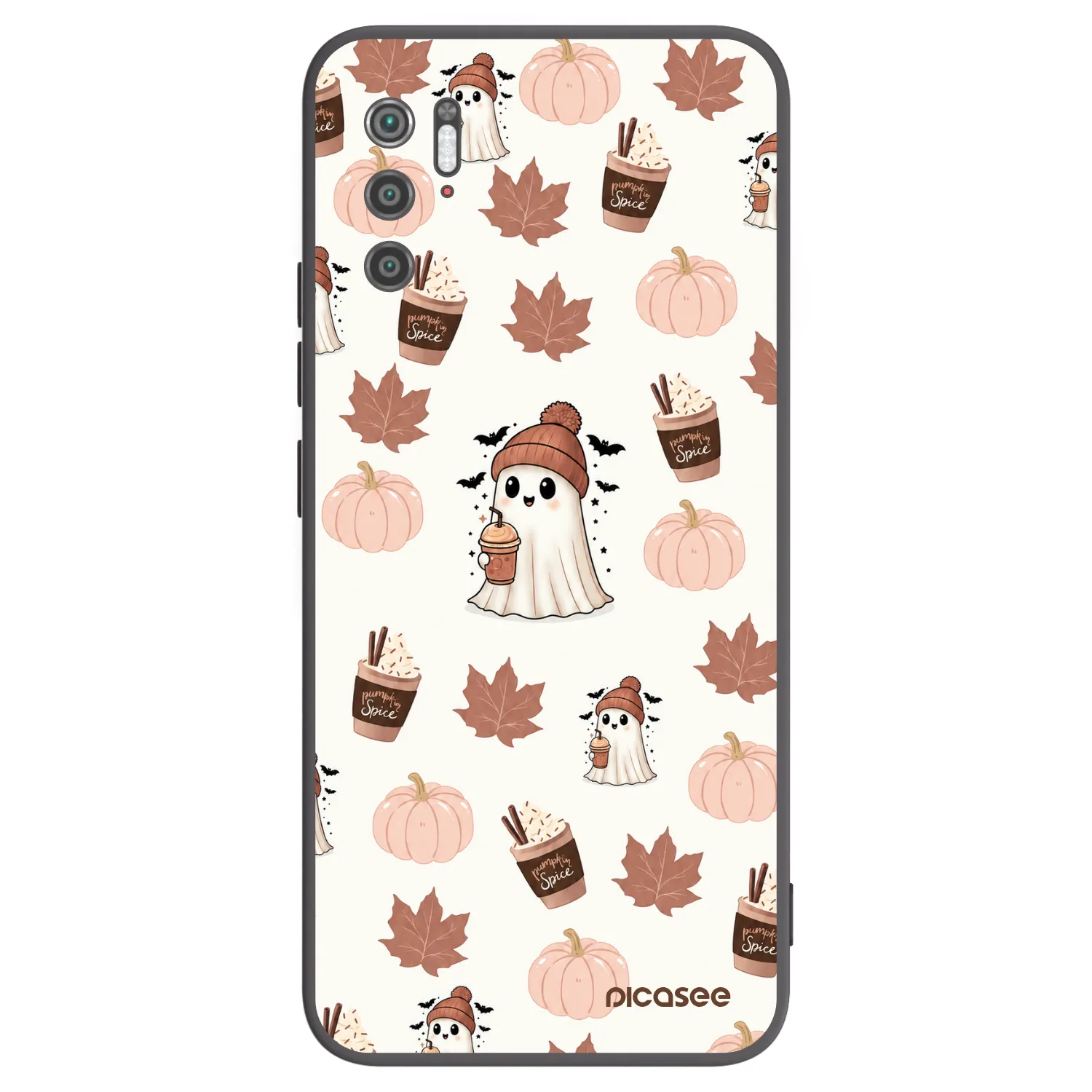 Picasee Xiaomi Poco M3 Pro 5G Hülle - Schwarzes Silikon - Pumpkin spice