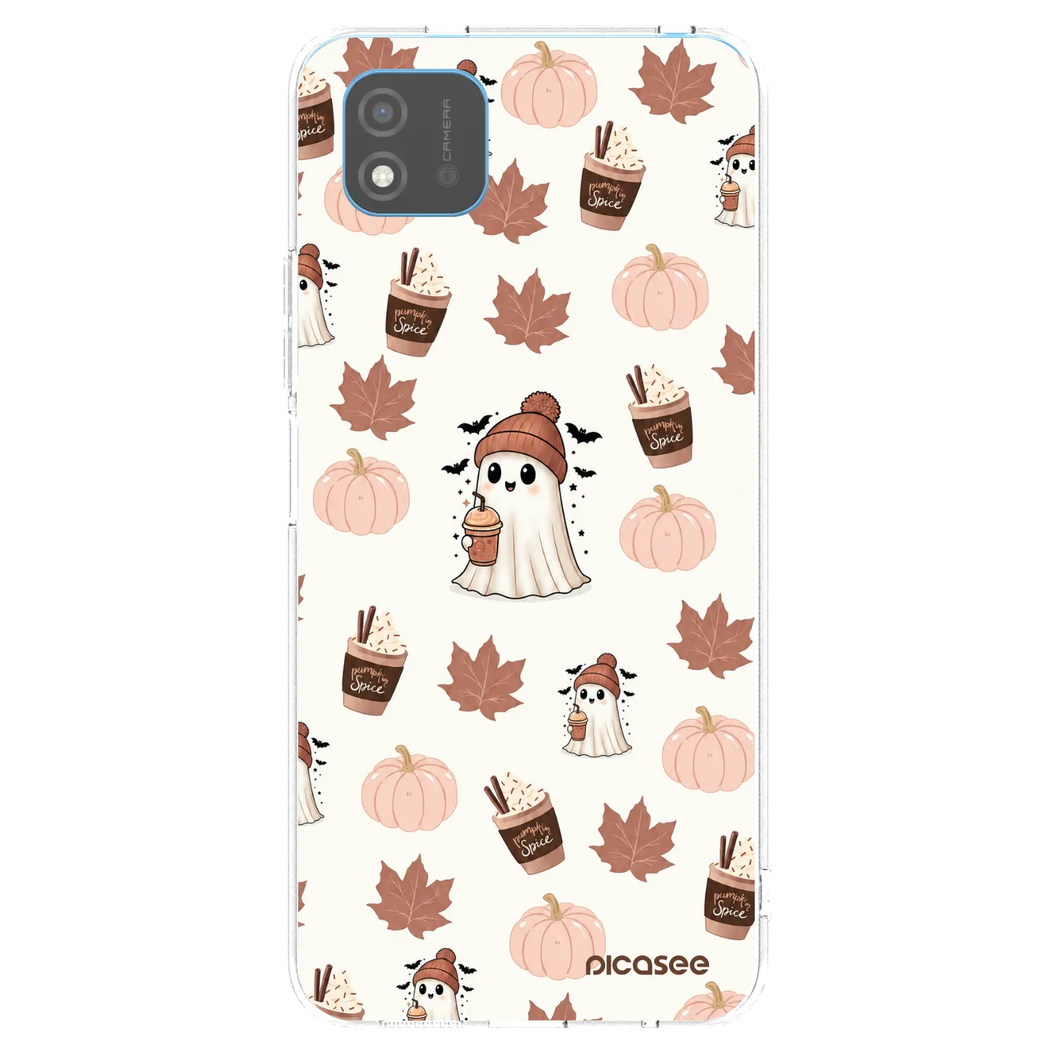 Picasee Realme C11 (2021) Hülle - Transparentes Silikon - Pumpkin spice