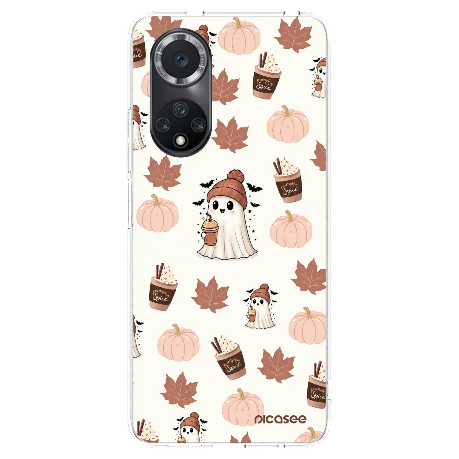 Picasee Huawei Nova 9 SE Hülle - Transparentes Silikon - Pumpkin spice
