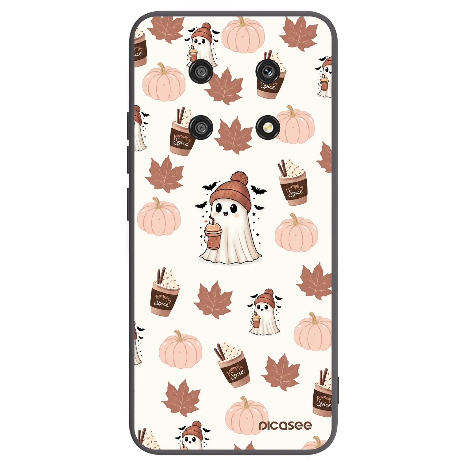 Picasee Honor Magic4 Lite 5G Hülle - Schwarzes Silikon - Pumpkin spice