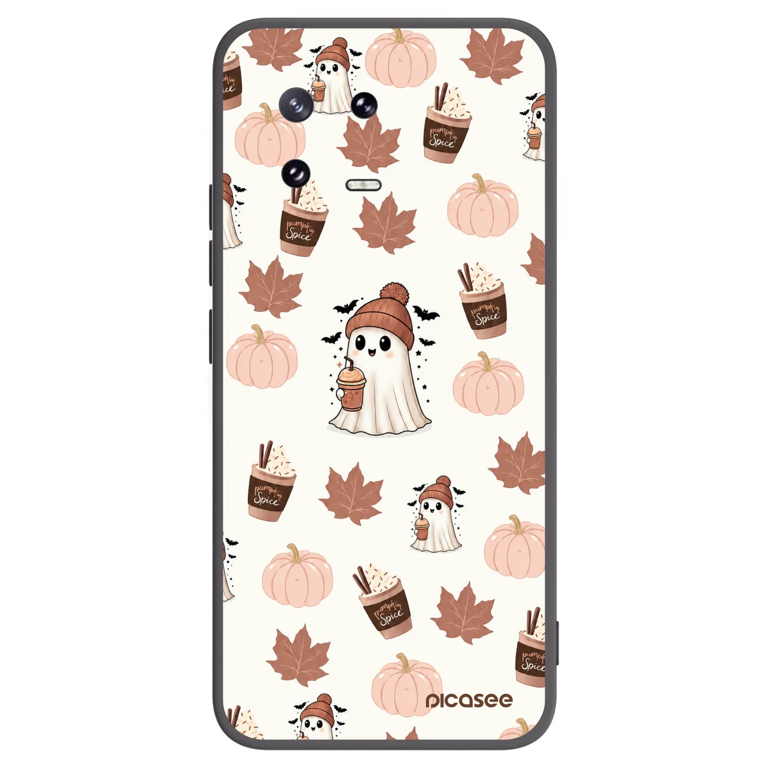 Picasee Xiaomi 13 Pro Hülle - Schwarzes Silikon - Pumpkin spice