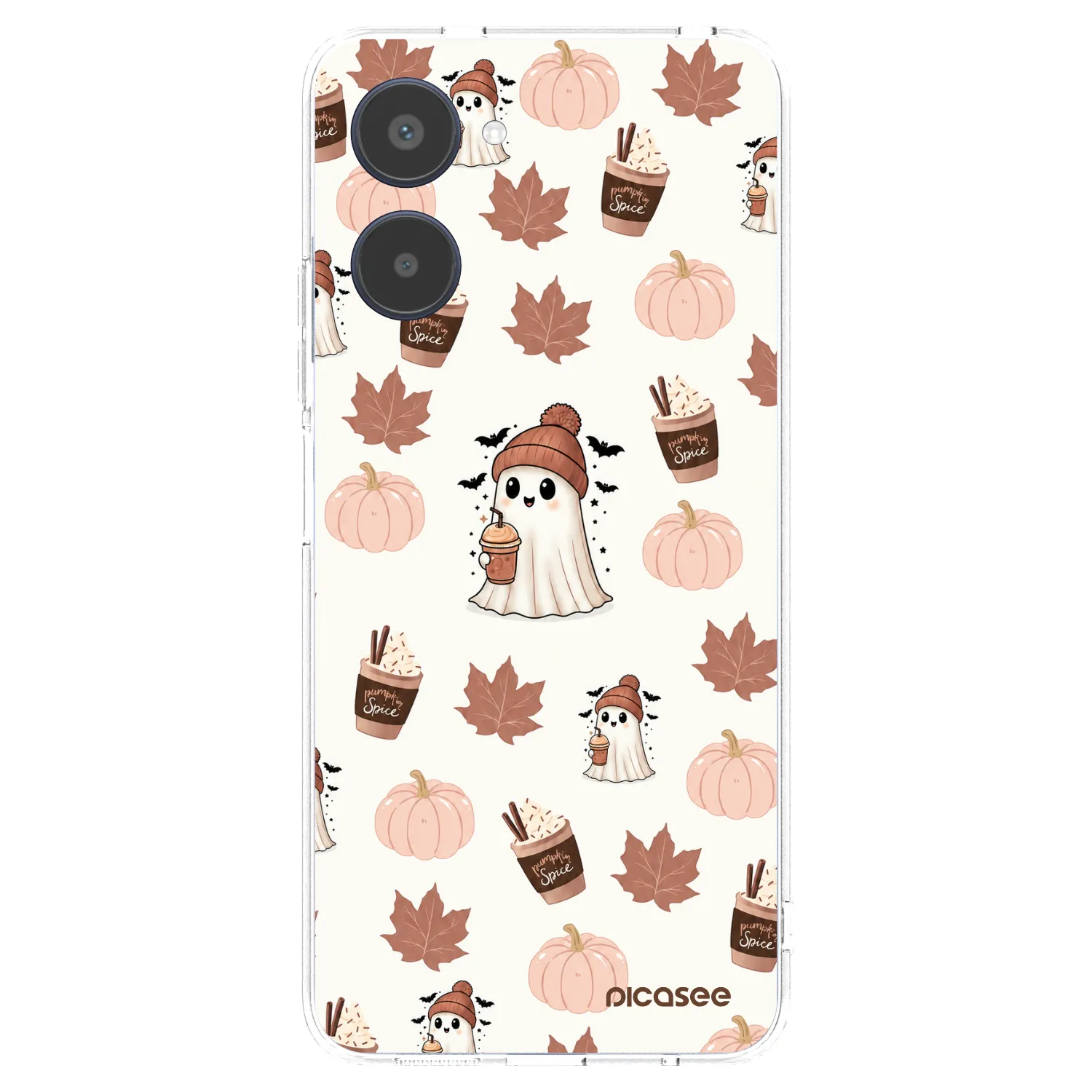 Picasee Realme 10 4G Hülle - Transparentes Silikon - Pumpkin spice