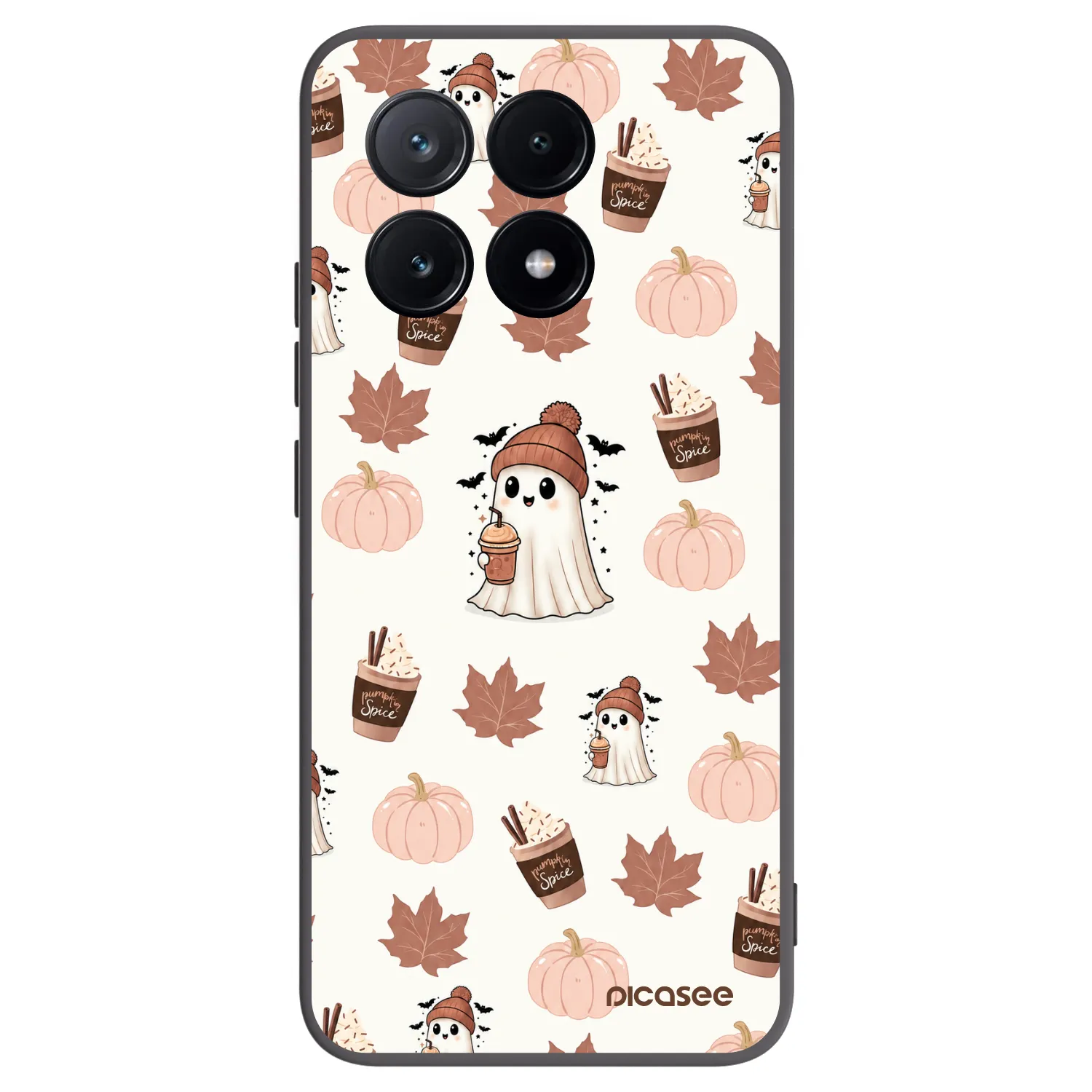 Picasee Xiaomi Poco X6 Pro Hülle - Schwarzes Silikon - Pumpkin spice