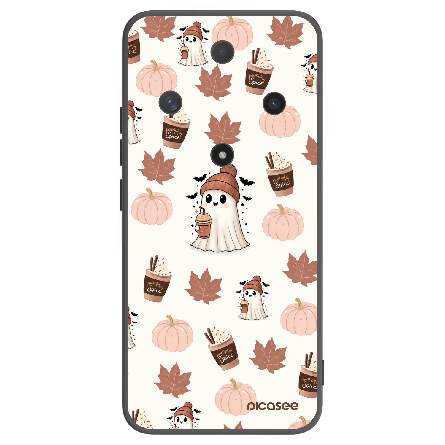 Picasee Honor Magic6 Lite 5G Hülle - Schwarzes Silikon - Pumpkin spice