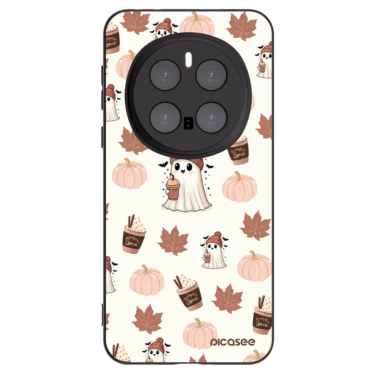Picasee Honor Magic7 Pro 5G Hülle - Schwarzes Silikon - Pumpkin spice
