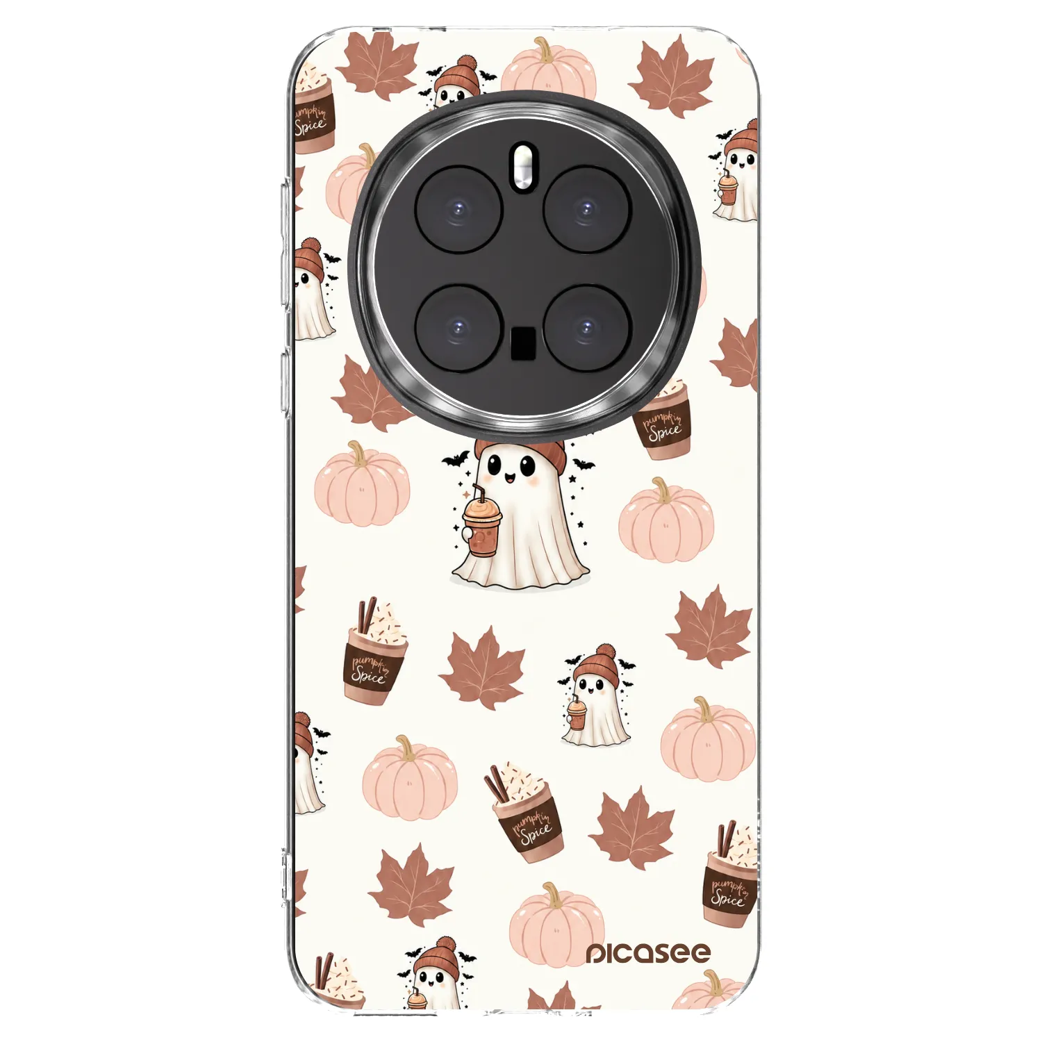 Picasee Honor Magic7 Pro 5G Hülle - Transparentes Silikon - Pumpkin spice