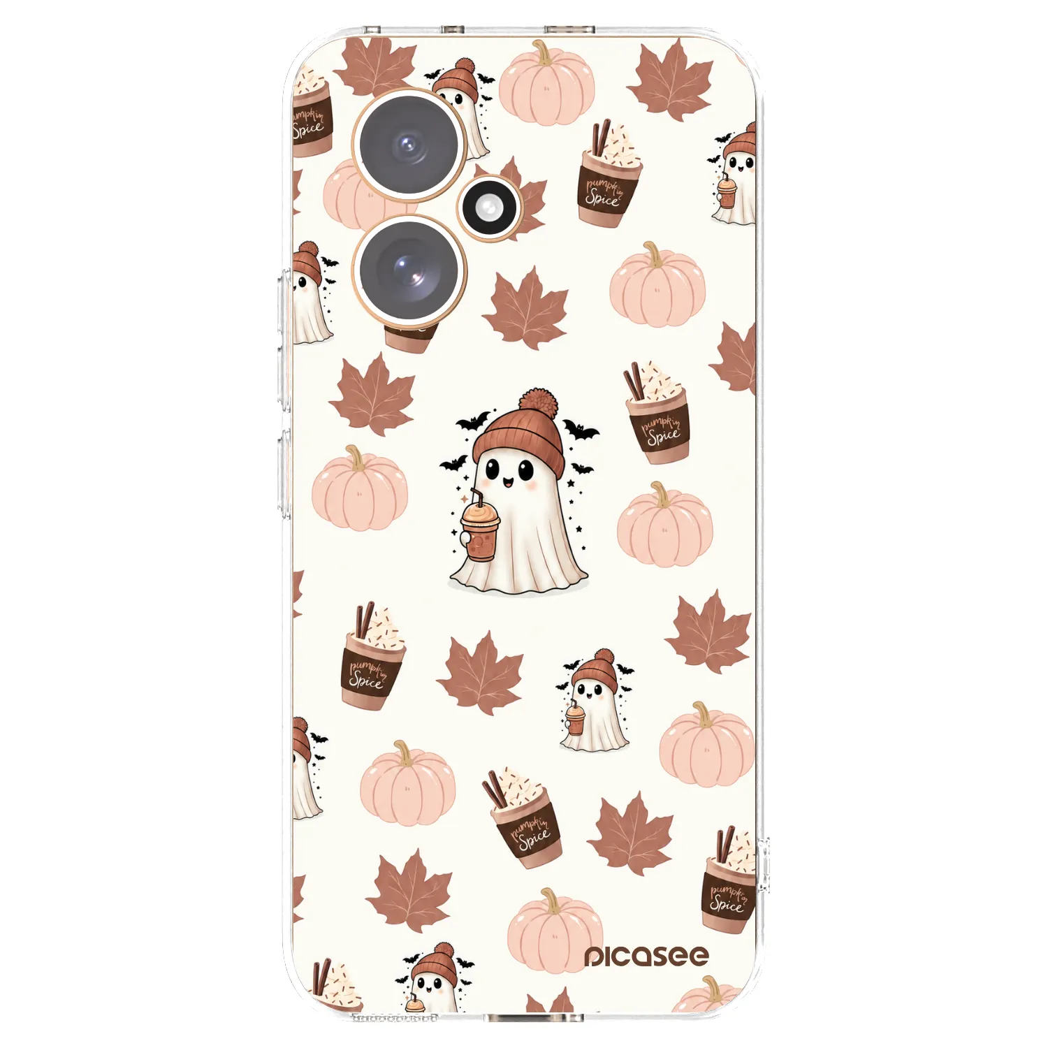 Picasee Honor 400 5G Hülle - Transparentes Silikon - Pumpkin spice