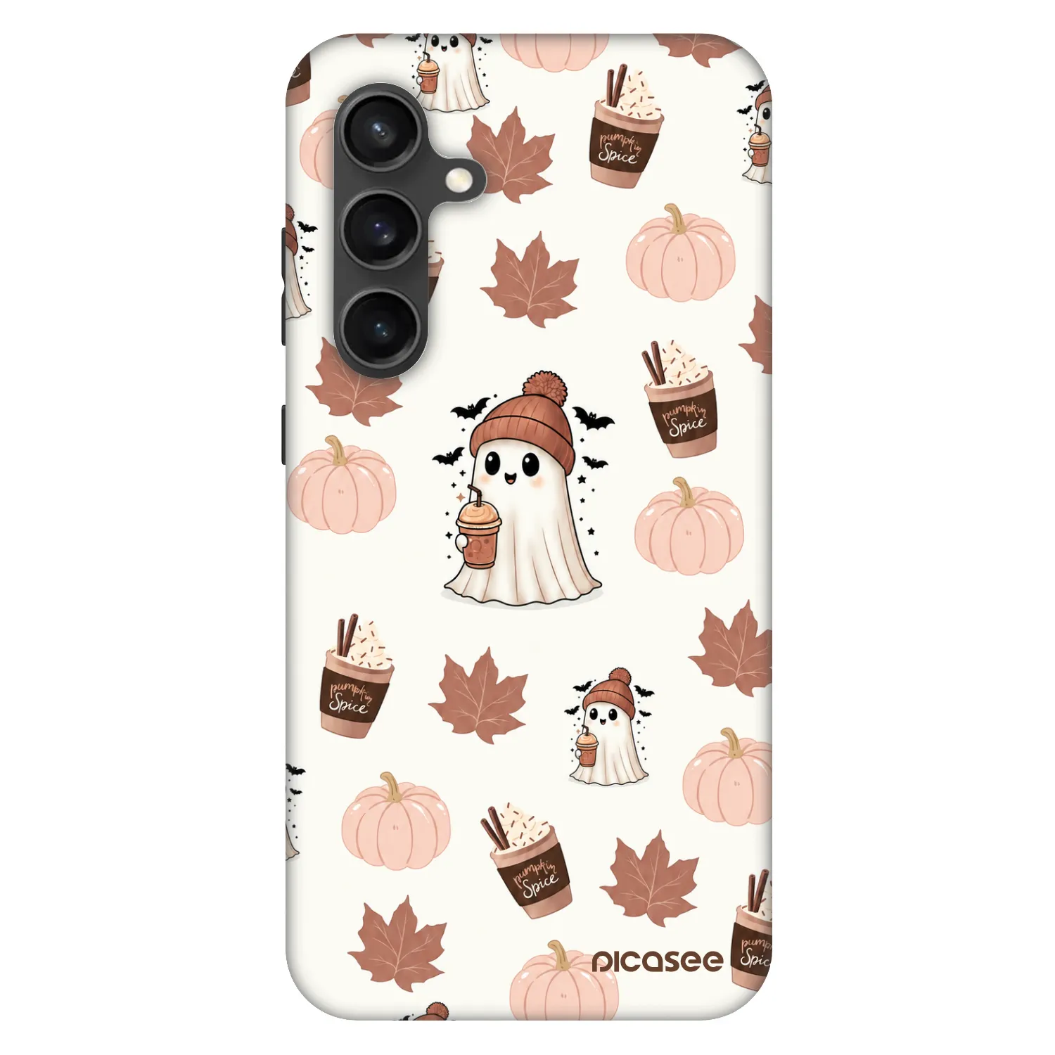 Picasee Fashion Case für Samsung Galaxy S24 FE S721B - Pumpkin spice