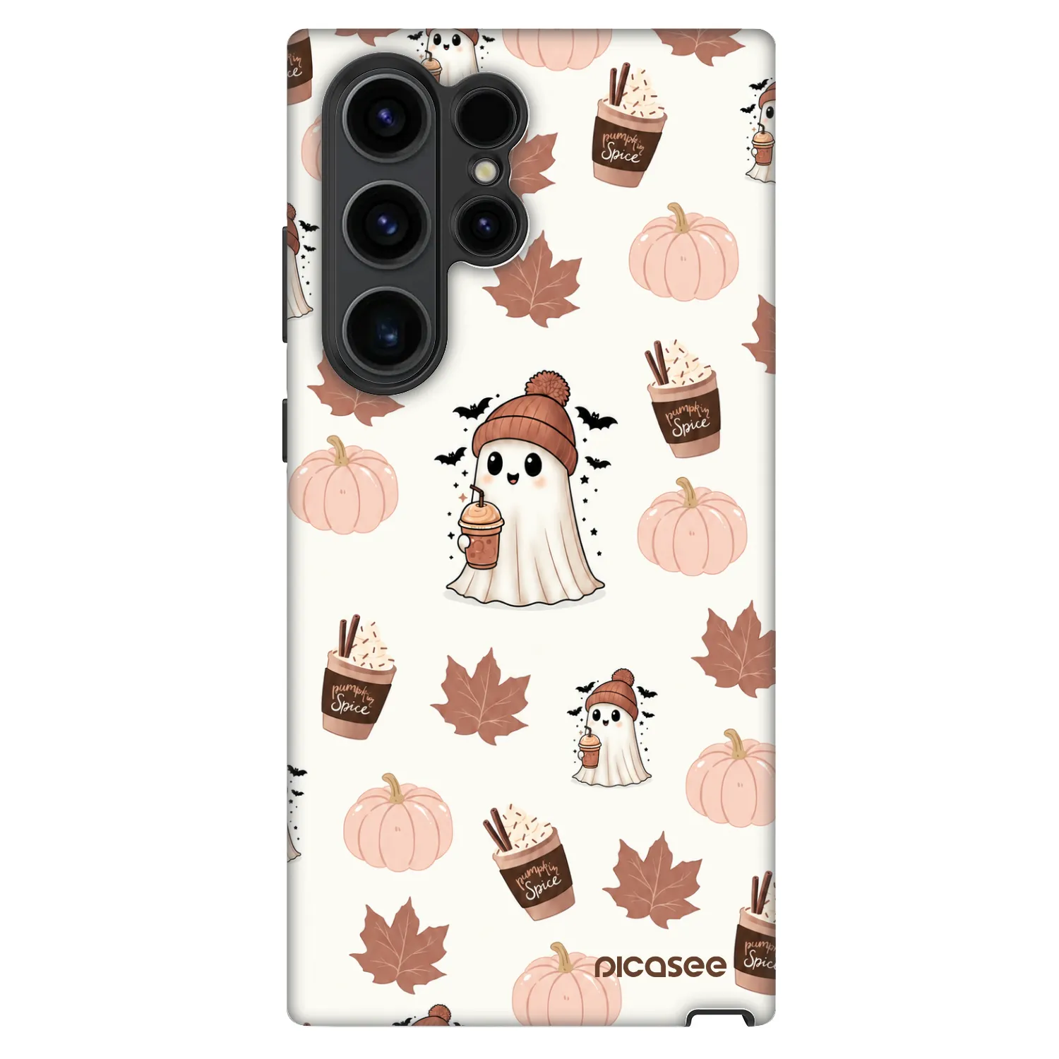 Picasee Fashion Case für Samsung Galaxy S23 Ultra 5G - Pumpkin spice