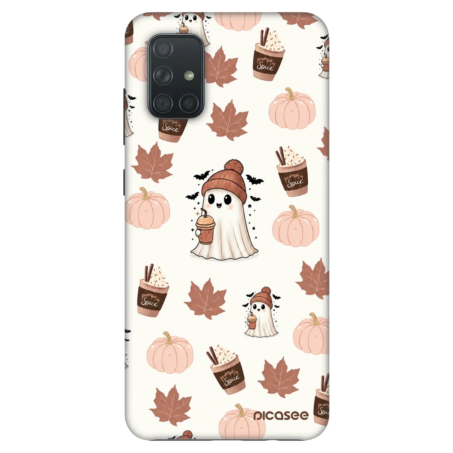 Picasee Fashion Case für Samsung Galaxy A71 A715F - Pumpkin spice