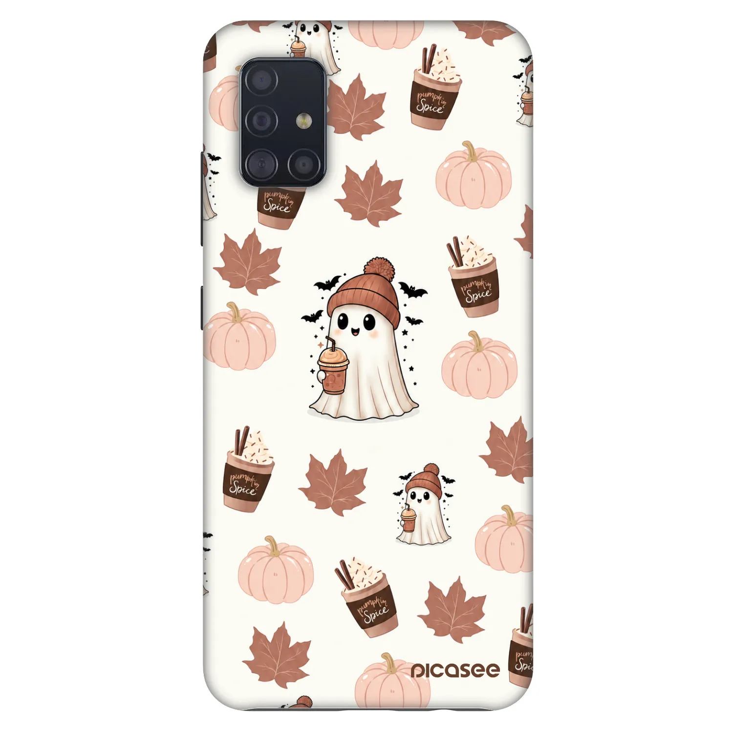 Picasee Fashion Case für Samsung Galaxy A51 A515F - Pumpkin spice