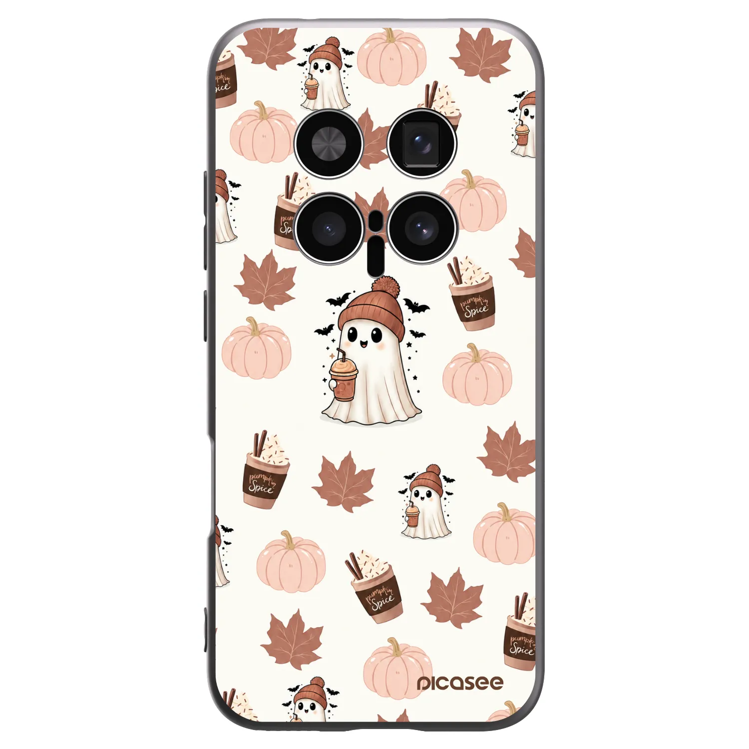 Picasee Honor Magic8 Pro 5G Hülle - Schwarzes Silikon - Pumpkin spice