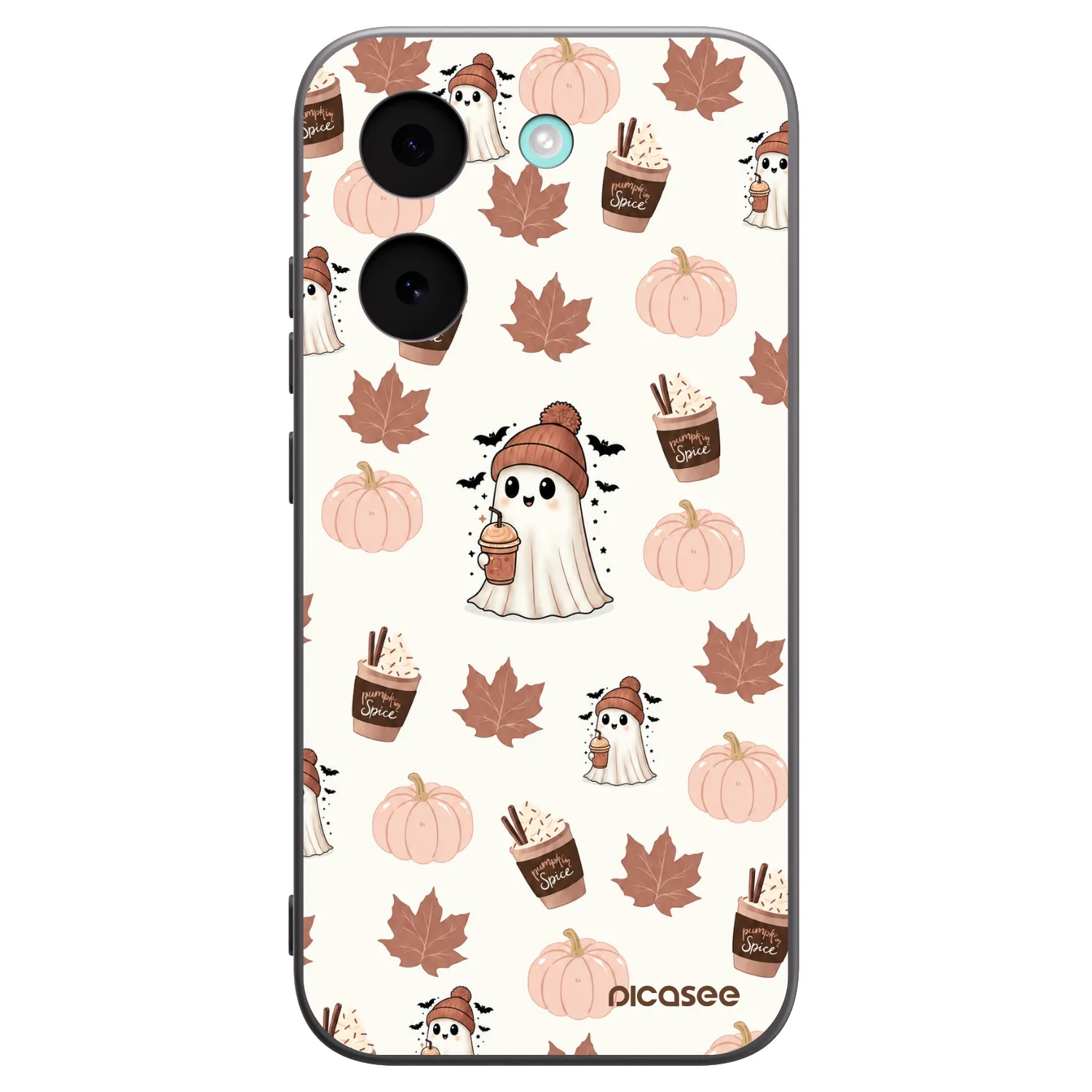 Picasee Xiaomi Poco X8 Pro Hülle - Schwarzes Silikon - Pumpkin spice