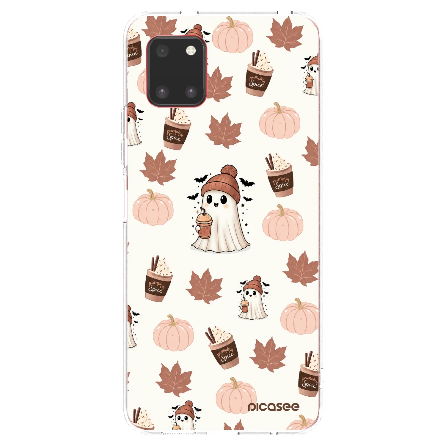 Picasee Samsung Galaxy Note 10 Lite N770F Hülle - Transparentes Silikon - Pumpkin spice
