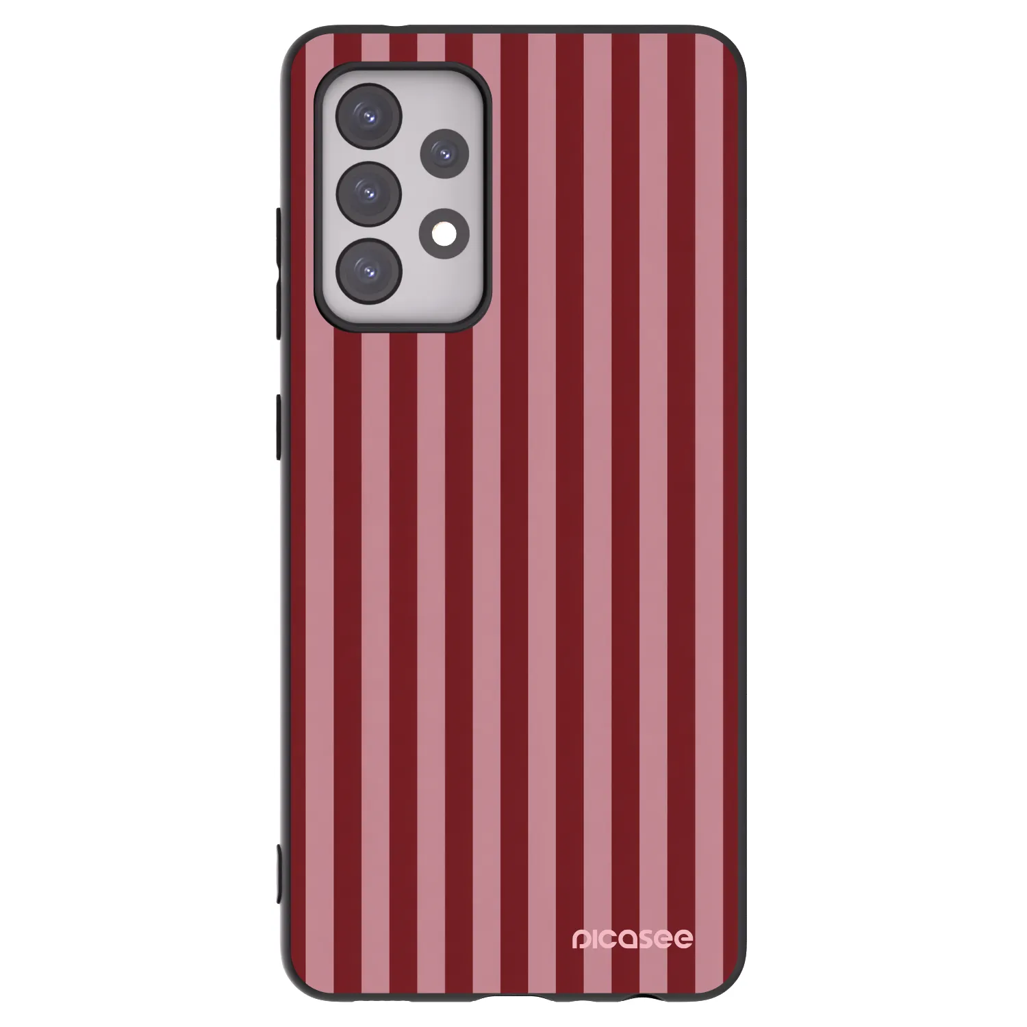 Picasee Samsung Galaxy A52 5G A525F Hülle - Schwarzes Silikon - Dawn