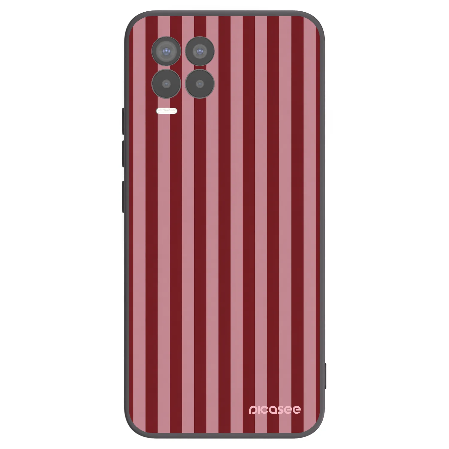 Picasee Realme 8 4G Hülle - Schwarzes Silikon - Dawn