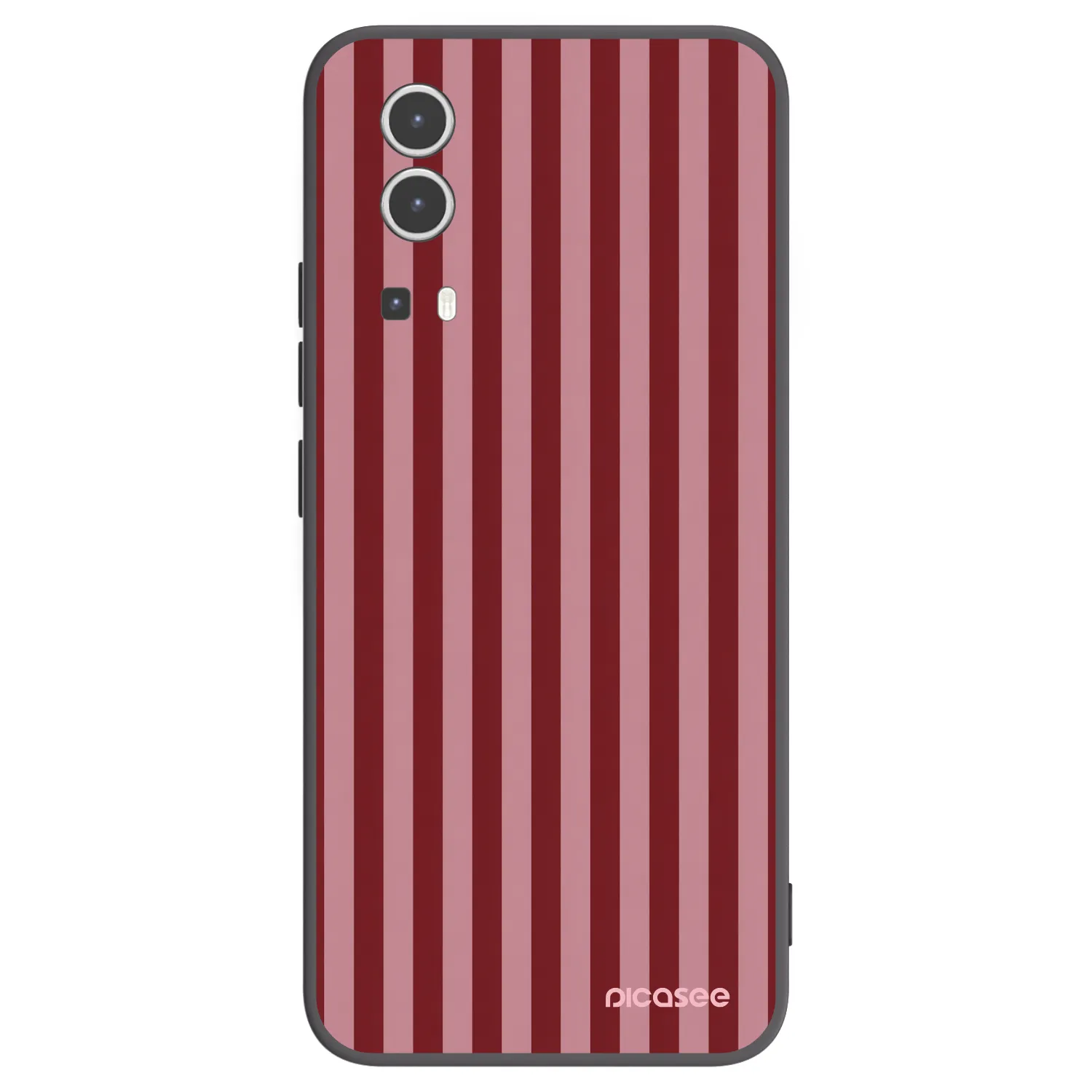 Picasee Vivo Y72 5G Hülle - Schwarzes Silikon - Dawn