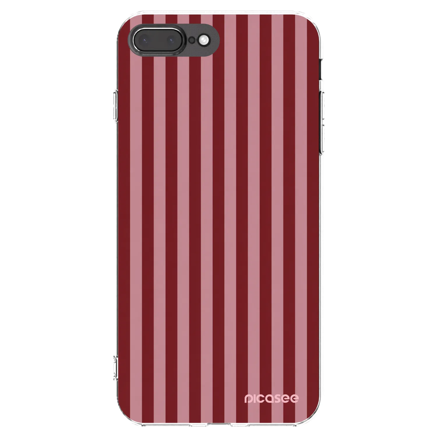 Picasee Apple iPhone 7 Plus Hülle - Transparentes Silikon - Dawn