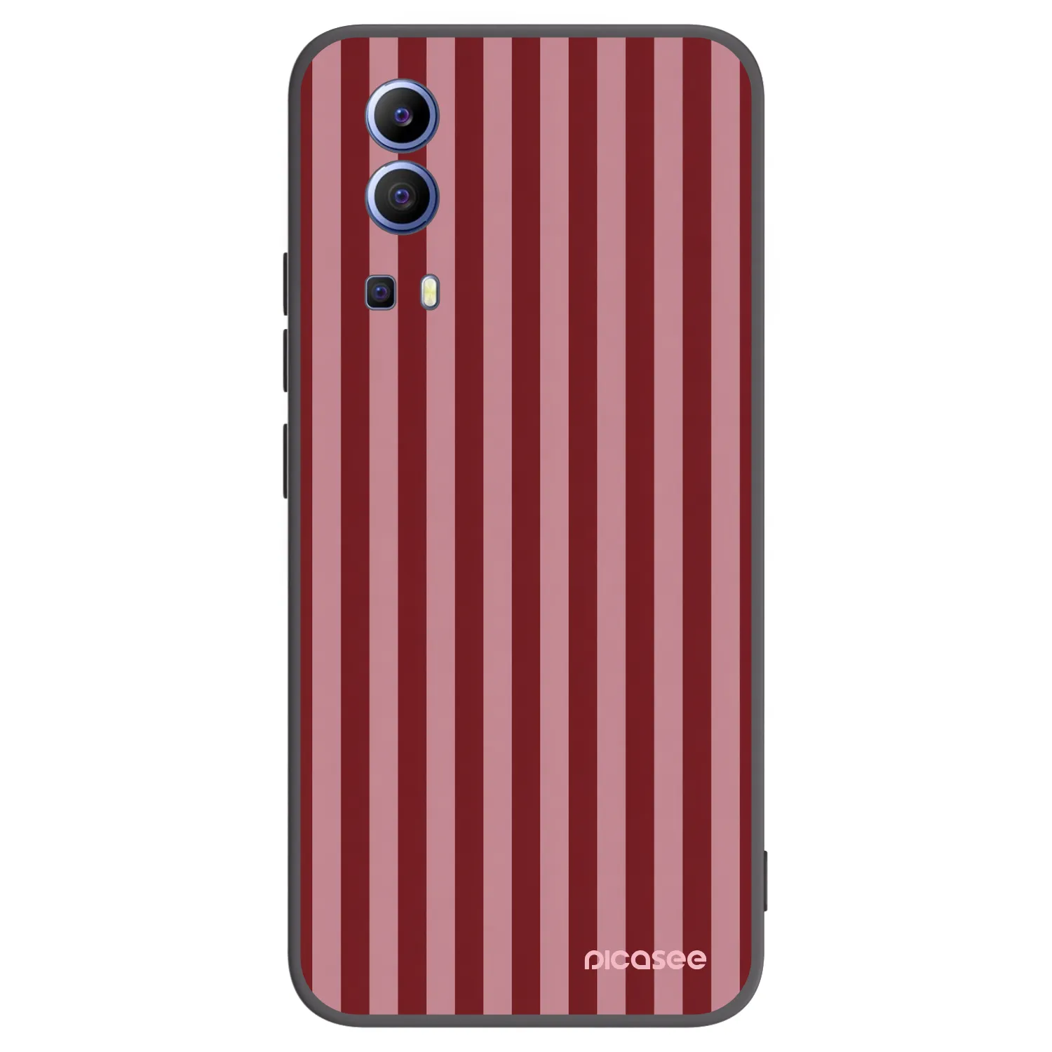 Picasee Vivo Y52 5G Hülle - Schwarzes Silikon - Dawn