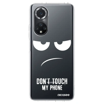Picasee Huawei Nova 9 SE Hülle - Transparentes Silikon - Don't Touch My Phone